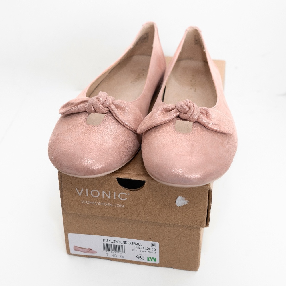 Vionic - Tilly Ballet Flat Wide Width NWT - image 2